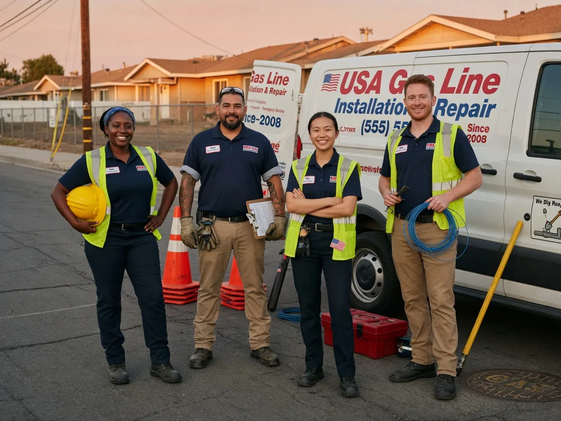 Gas Line Installation company in Fayetteville, NC